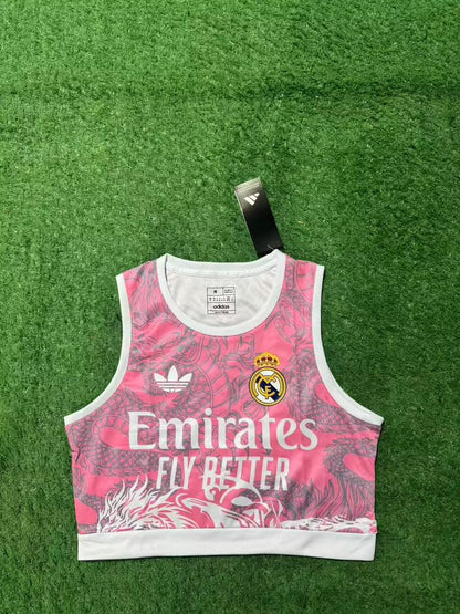 Manga Cava Mulher Real Madrid CF 2025-26 Edição Especial