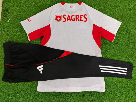 Kit Treino SLB 2025-26 Alternativo Branco