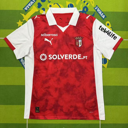 Camisola SC Braga 2025-26 Principal Versão Adepto