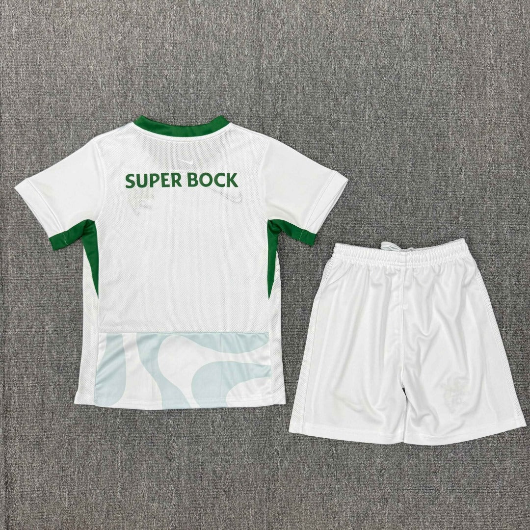 Kit Criança SCP 2025-26 Alternativo Branco