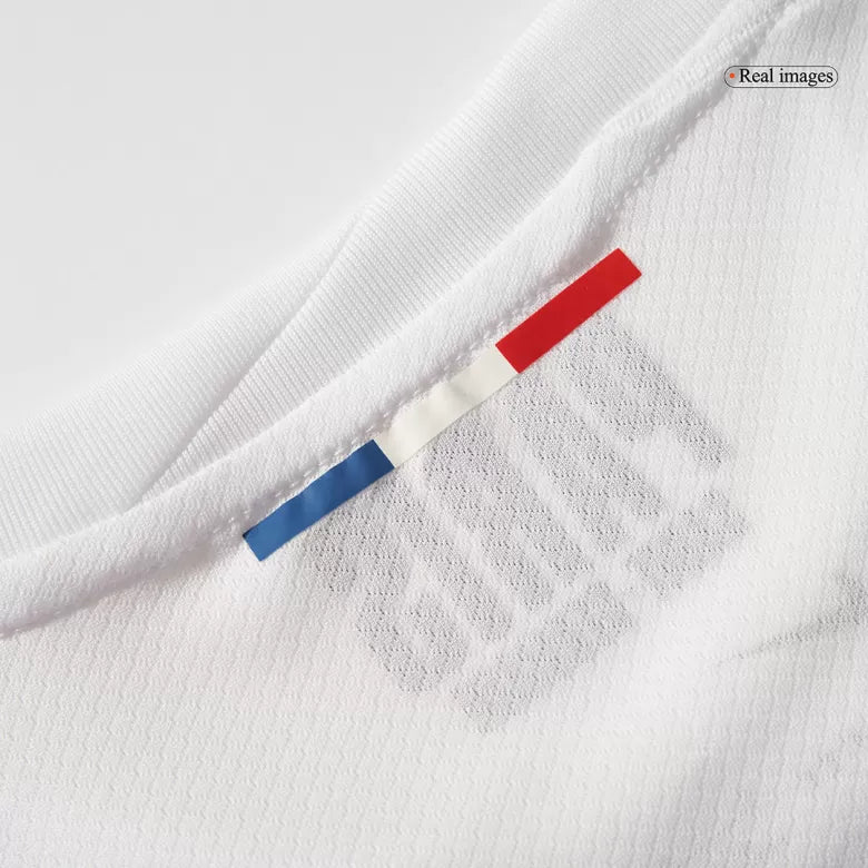 Camisola FC Paris Saint-Germain 2024-25 Alternativa Branca Versão Adepto O.DEMBÉLÉ #1