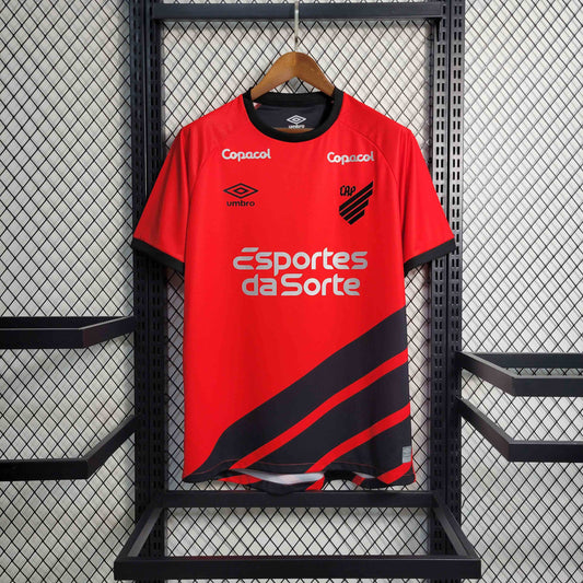 Camisola Club Athletico Paranaense 2023-24 Principal Todos Patrocinadores