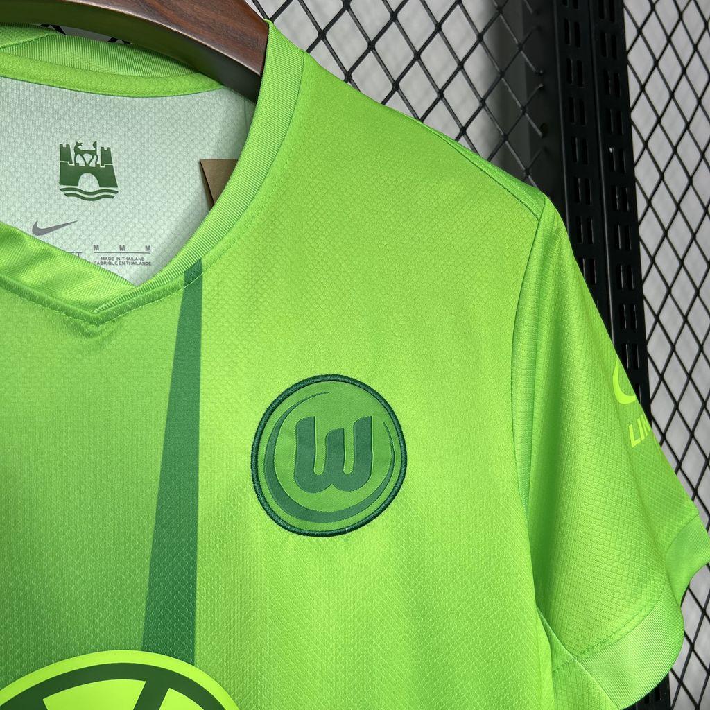 Camisola VfL Wolfsburg 2024-25 Principal Versão Adepto