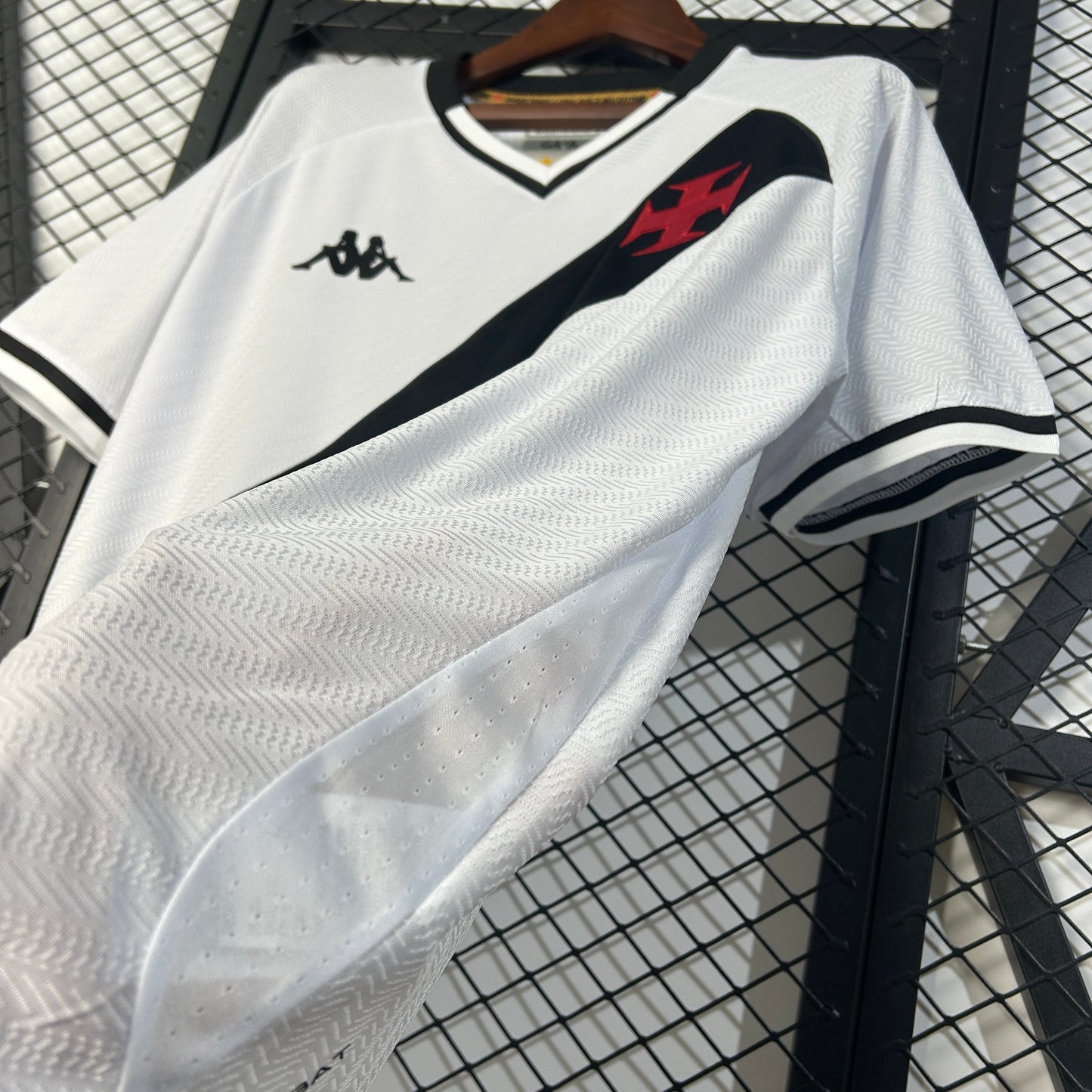 Camisola Vasco da Gama 2025-26 Alternativa Branca Lisa Versão Adepto