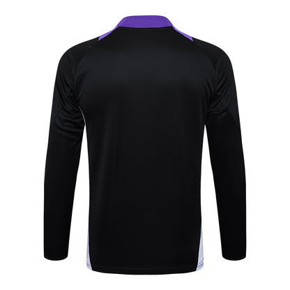 Fato de Treino Real Madrid CF 2024-25 - Camisola com Fecho