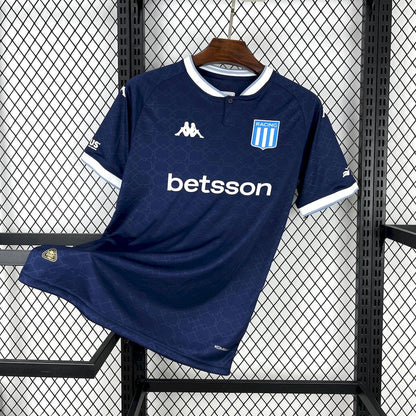 Camisola Racing Club 2025-26 Alternativa Azul Versão Adepto