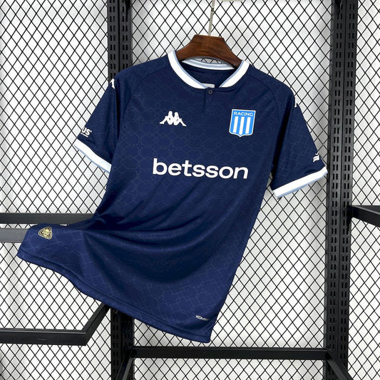 Camisola Racing Club 2025-26 Alternativa Azul Versão Adepto