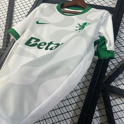 Camisola SCP 2025-26 Alternativa Branca Versão Adepto