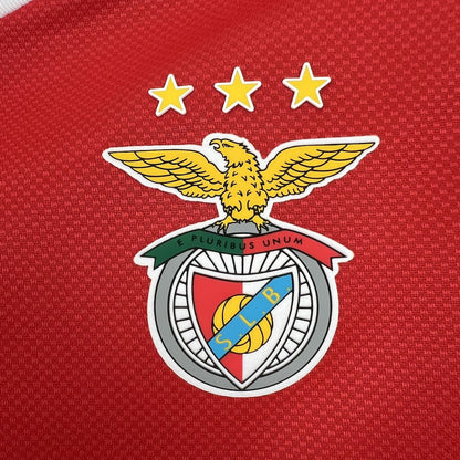 Camisola Manga Comprida SLB 2025-26 Principal Versão Adepto
