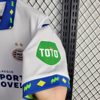 Camisola PSV Eindhoven 2024-25 Alternativa Branca Versão Adepto