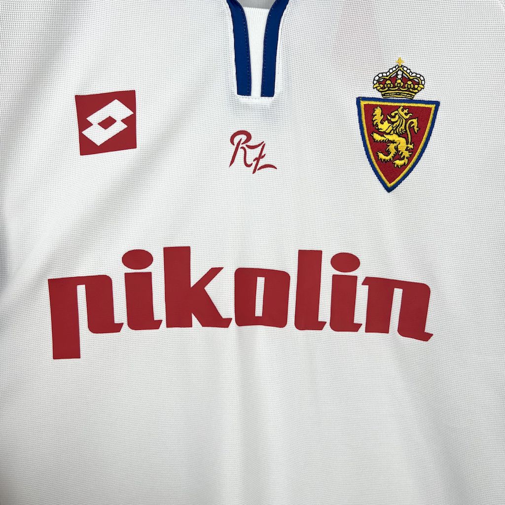 Camisola Real Saragoça 2004-05 Principal