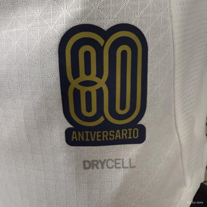 Camisola CF Monterrey 2025-26 Alternativa Branca Versão Jogador