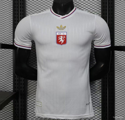 Camisola Olympique Lyon 2025-26 Edição 50º Aniversário Versão Jogador