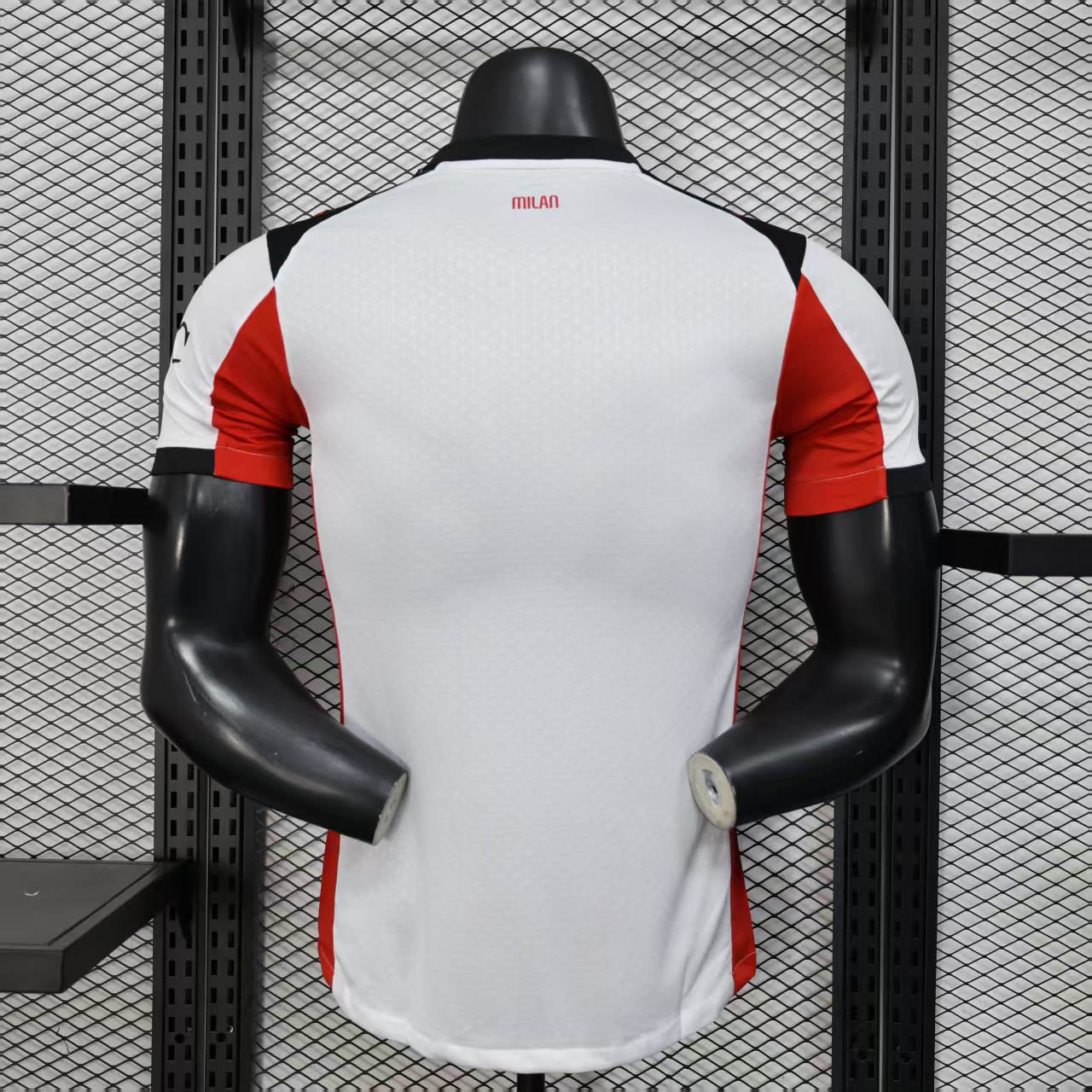 Camisola Ac Milan 2025-26 Alternativa Branca Versão Jogador