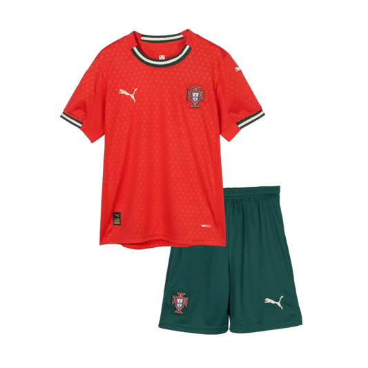 Kit Criança Portugal 2025 Principal RONALDO #7 (Entrega Imediata)