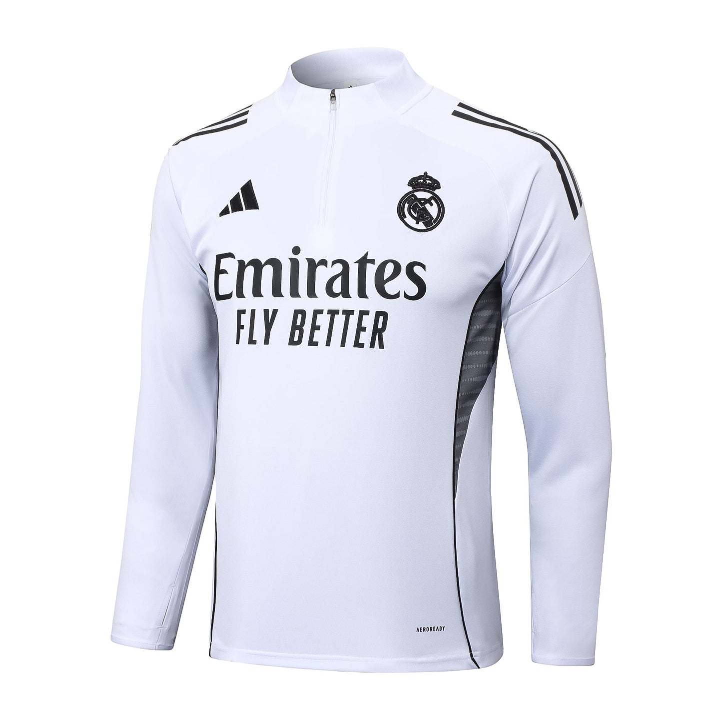Fato de Treino Real Madrid CF 2024-25 - Camisola com Fecho