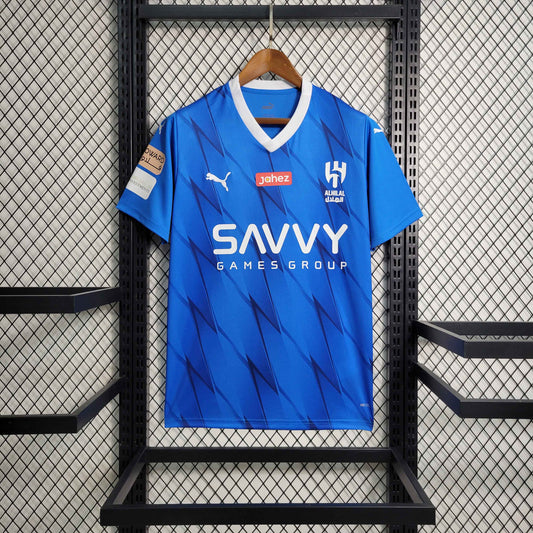 Camisola Al-Hilal SFC 2023-24 Principal Versão Adepto