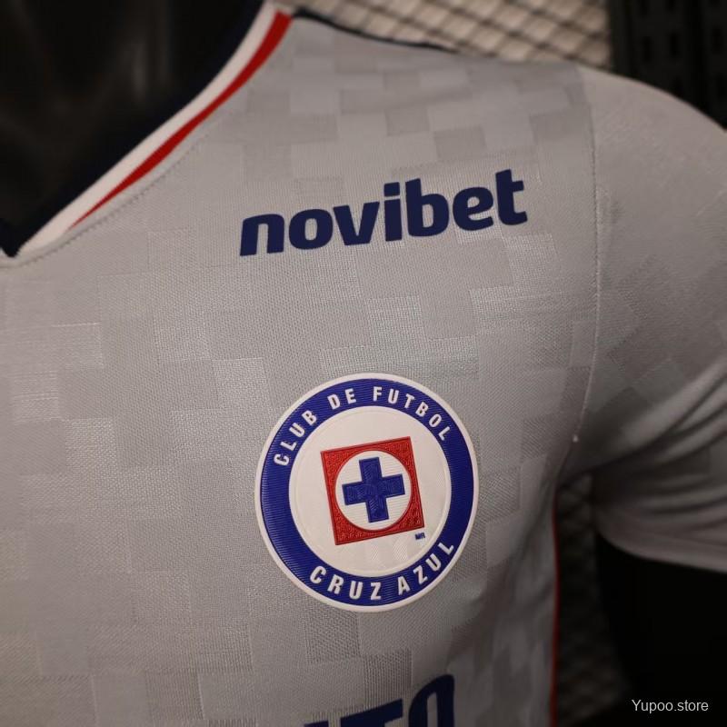 Camisola CD Cruz Azul 2025-26 Alternativa Cinzenta Versão Jogador