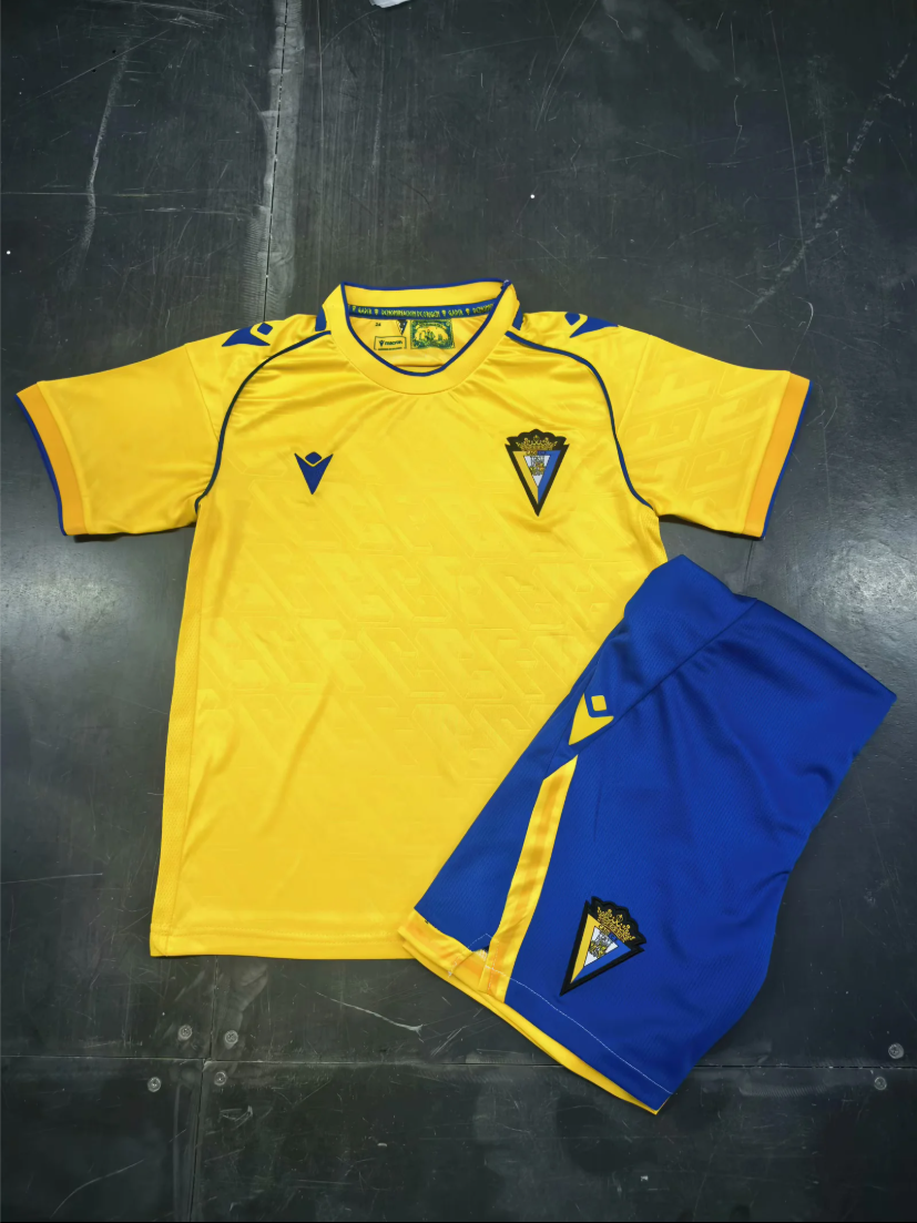 Kit Criança Cadiz CF 2025-26 Principal