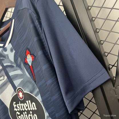 Camisola Celta Vigo 2025-26 Alternativa Azul Versão Adepto