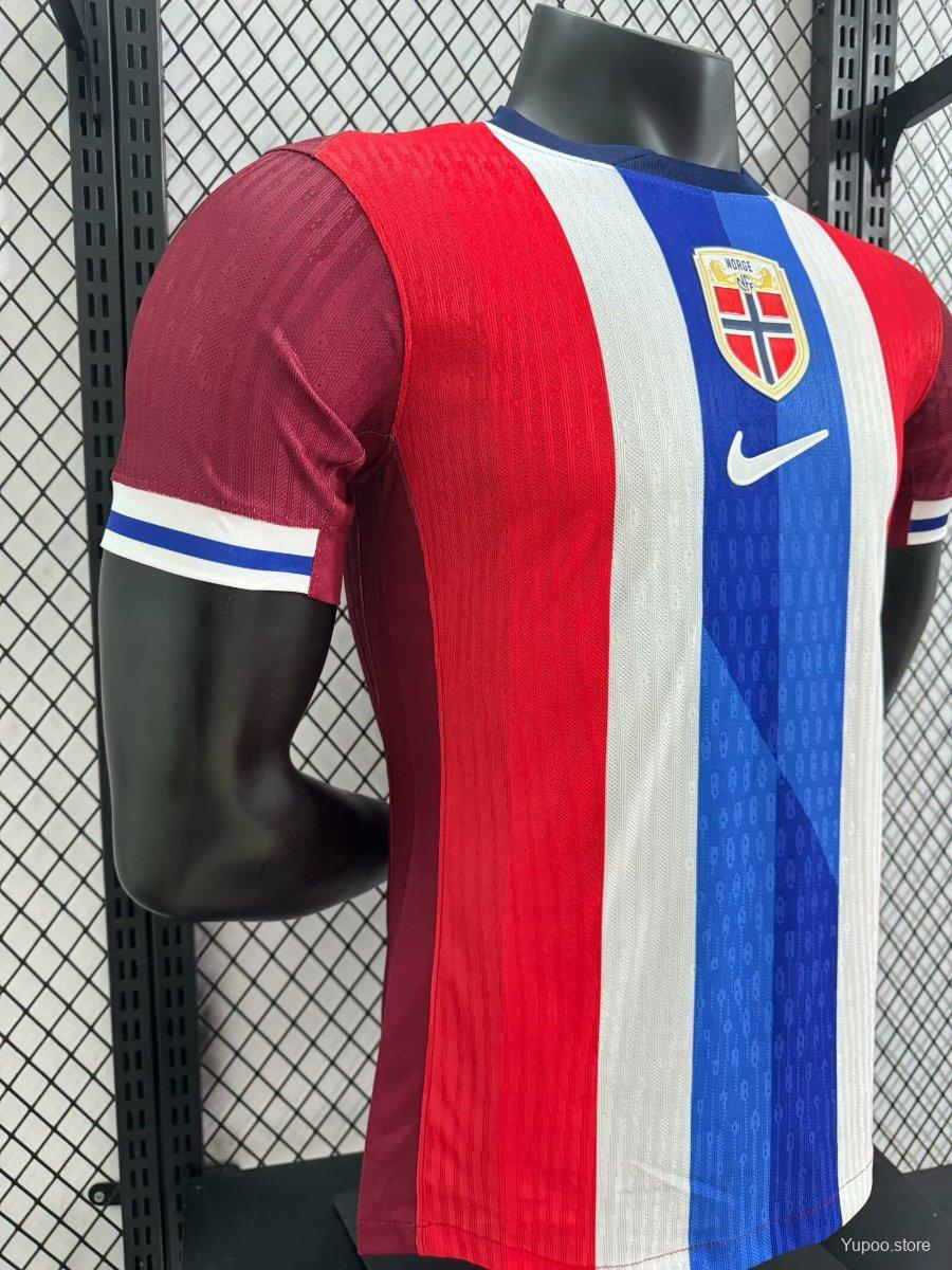 Camisola Noruega 2024 Principal Versão Jogador