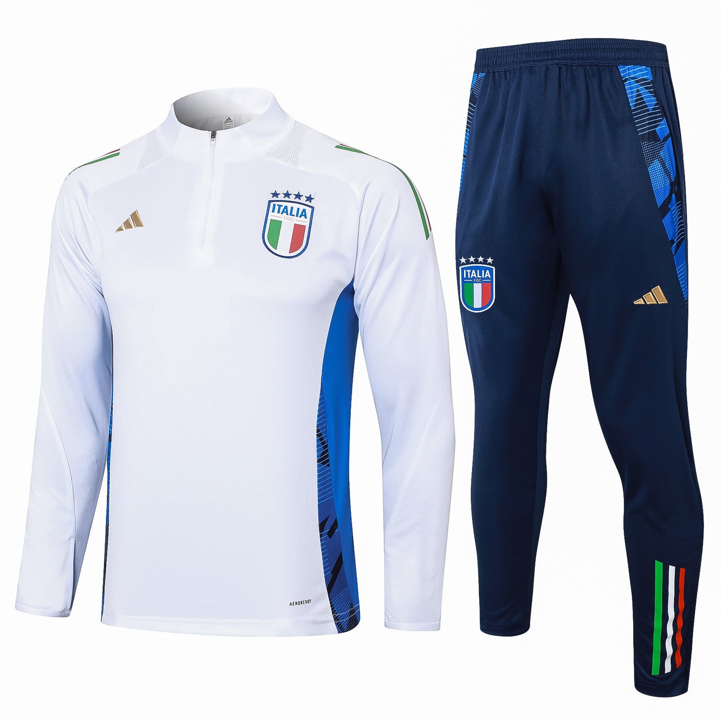 Fato de Treino Italia 2024- Camisola com Fecho