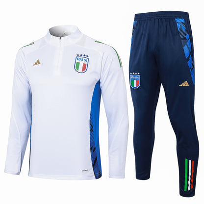 Fato de Treino Italia 2024- Camisola com Fecho