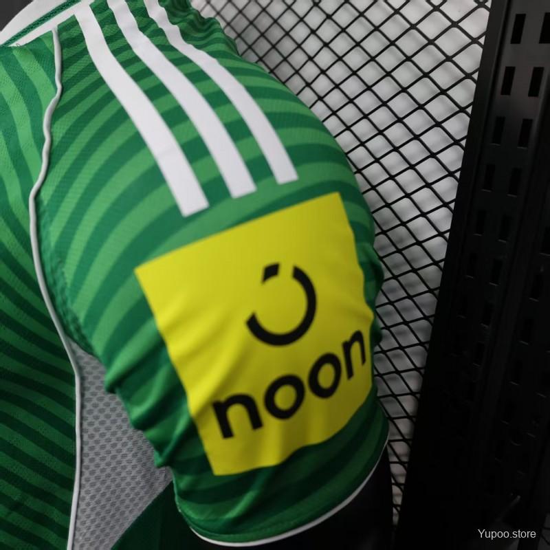 Camisola NCU 2025-26 Alternativa Verde Versão Jogador