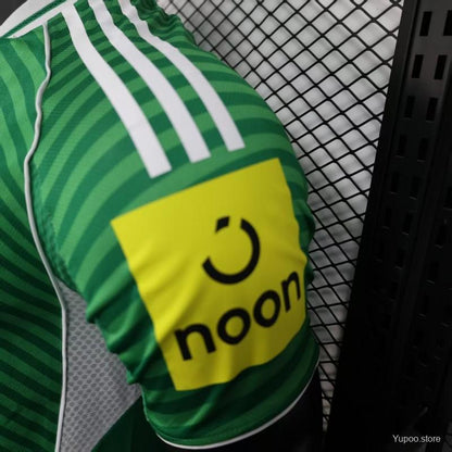Camisola NCU 2025-26 Alternativa Verde Versão Jogador