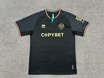 Camisola QPR 2024-25 Alternativa Preta Versão Adepto