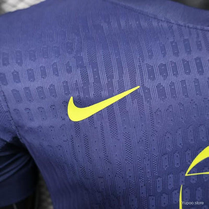 Camisola Atletico Madrid 2025-26 Alternativa Azul Versão Jogador