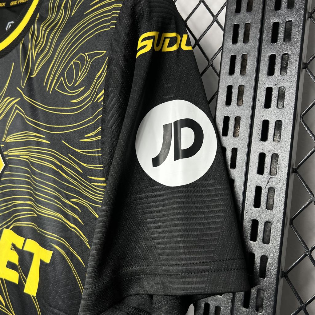 Camisola WOL 2024-25 Alternativa Preta Versão Adepto