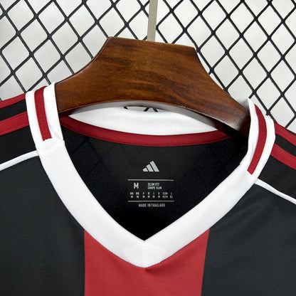 Camisola CA River Plate 2025-26 Alternativa Riscas Lisa Versão Adepto