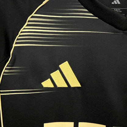 Camisola Aberdeen FC 2025-26 Alternativa Preta Versão Adepto