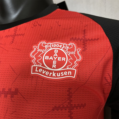 Camisola Bayer 04 Leverkusen 2024-25 Principal Versão Jogador
