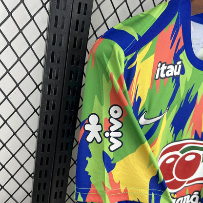 Camisola Brasil 2025 Treino Versão Adepto