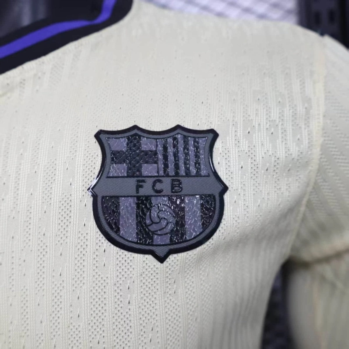 Camisola Manga Comprida FC Barcelona 2025-26 Alternativa Amarela Versão Jogador