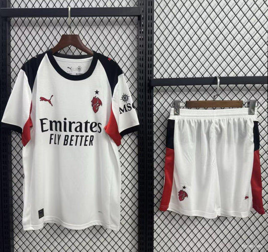Kit Criança AC Milan 2025-26 Alternativo