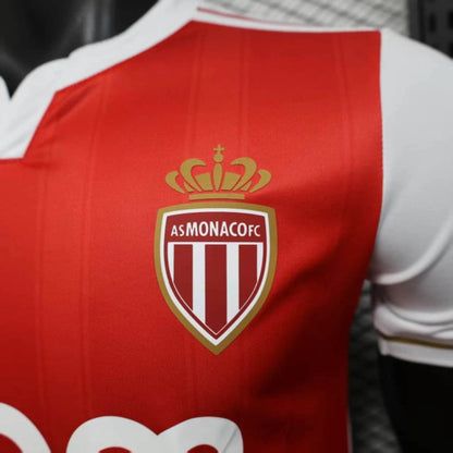 Camisola AS Monaco 2025-26 Principal Versão Jogador