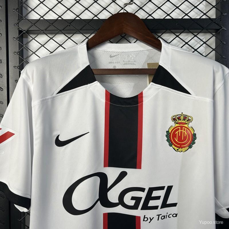 Camisola RCD Maiorca 2025-26 Alternativa Branca Versão Adepto
