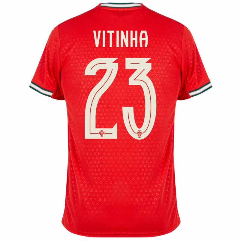Camisola Portugal 2025 Principal Versão Adepto VITINHA #23