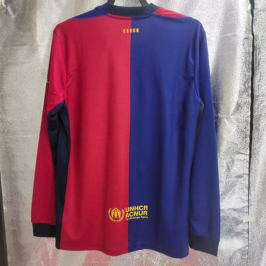 Camisola Manga Comprida FC Barcelona 2025-26 Edição Travis Scott Versão Adepto