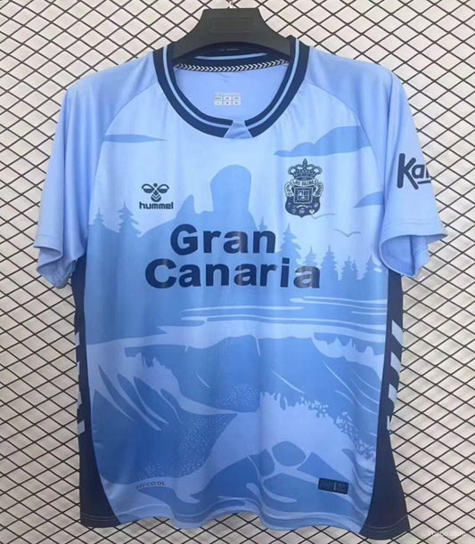 Camisola UD Las Palmas 2025-26 Alternativa Azul Versão Adepto