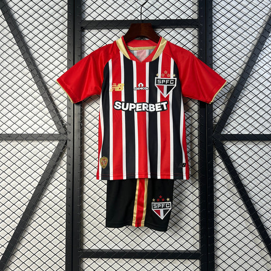 Kit Criança São Paulo FC 2025-26 Alternativo