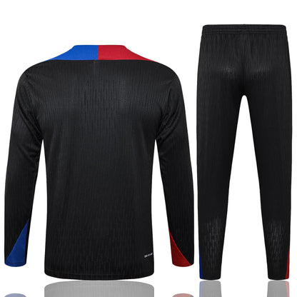 Fato de Treino FC Barcelona 2024-25 - Camisola com Fecho