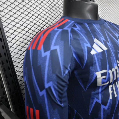 Camisola Manga Comprida ARS 2025-26 Alternativa Azul Versão Jogador