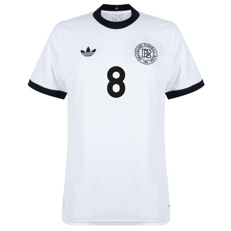 Camisola Alemanha 2025 Edição Especial 125º Aniversario  Versão Adepto KROOS #8