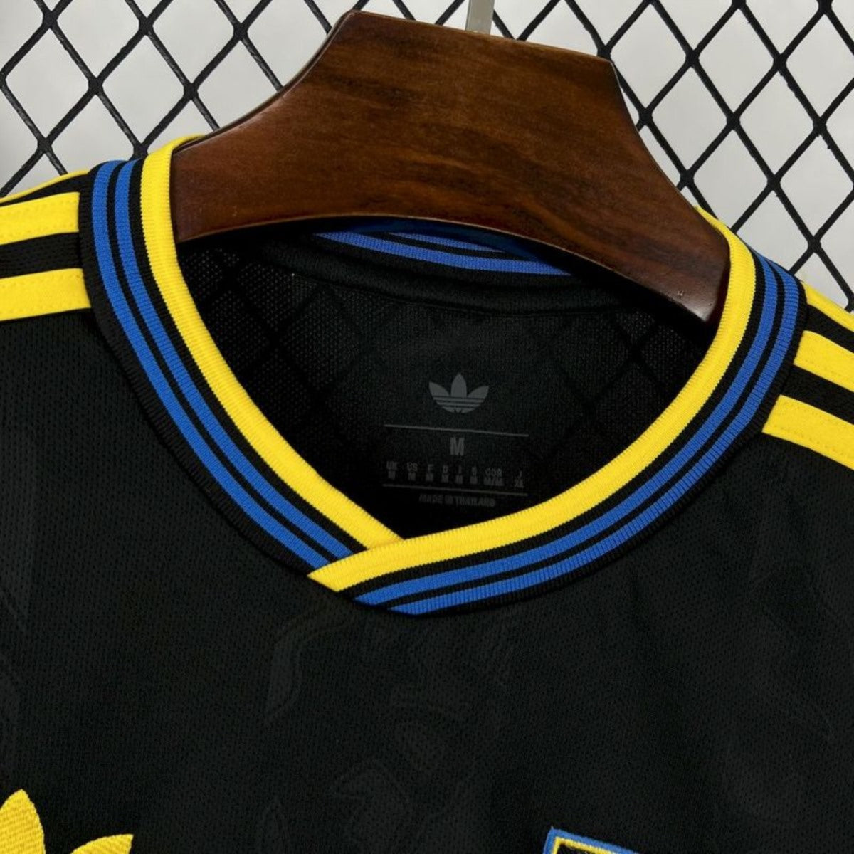 Camisola M-United 2025-26 Alternativa Preta Versão Adepto