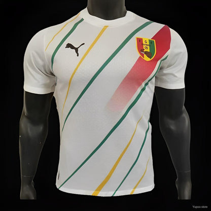 Camisola Guiné 2024 Alternativa Branca Versão Jogador