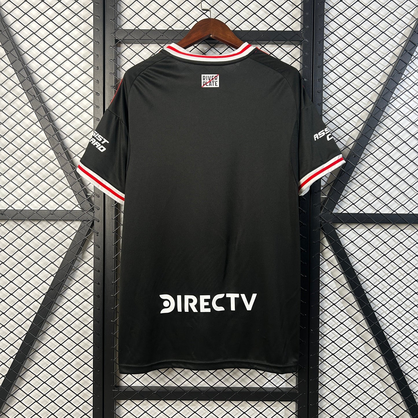 Camisola CA River Plate 2025-26 Alternativa Preta Versão Adepto